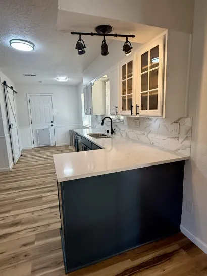 Modern kitchen renovation